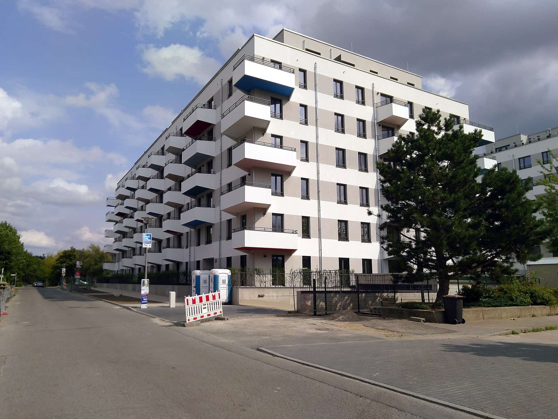 Modern residential complex in Kyiv