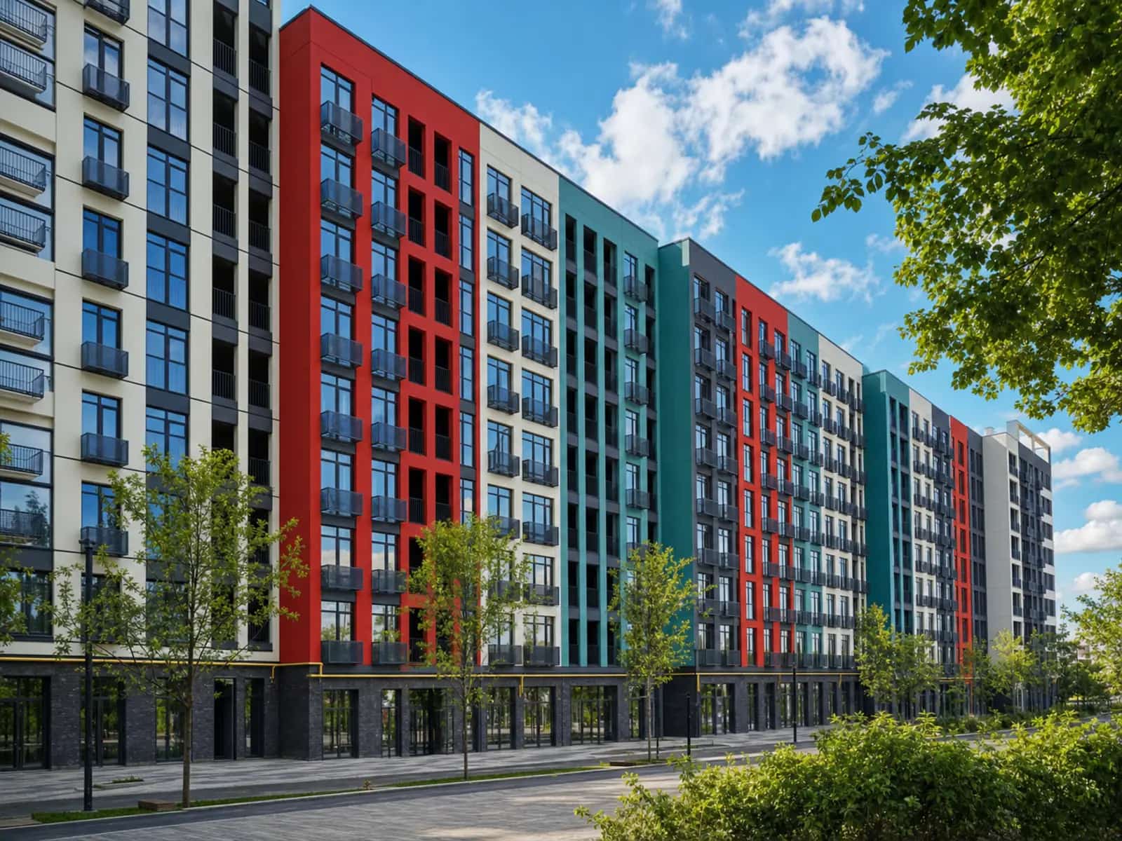 Optimisto residential complex in Hatne near Kyiv
